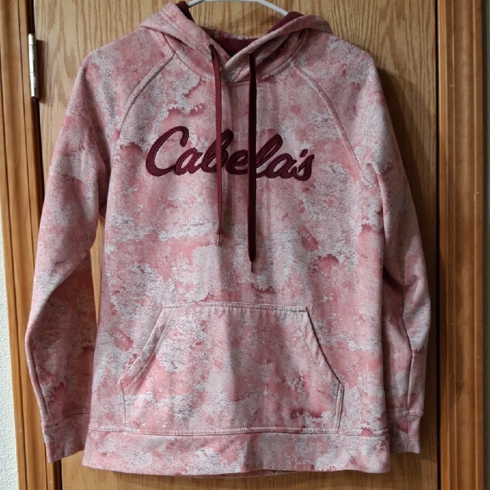 Cabela's Pink Camouflage Hoodie